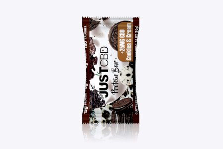 JustCBD Protein Bars Cookies & Cream