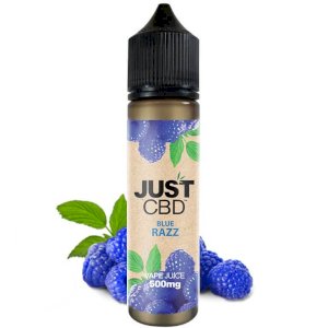 JustCBD Vape Oil Blue Razz 500mg