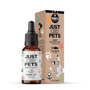 JustCBD Pet Tincture Salmon 100mg