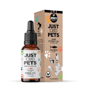 JustCBD Pet Tincture Salmon 250mg
