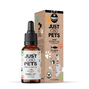 JustCBD Pet Tincture Salmon 500mg