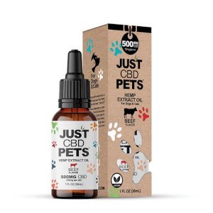 JustCBD Pet Tincture Beef 500mg