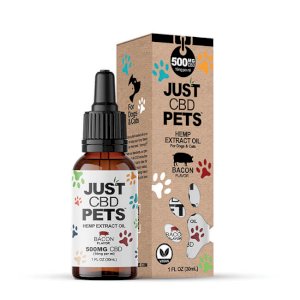 JustCBD Pet Tincture Bacon 500mg