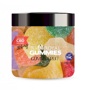 R.A. Royal Gummies – 300MG CBD Infused Gummy Fruit