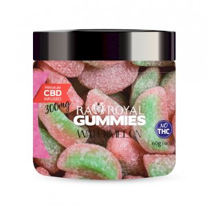 R.A. Royal Gummies – 300MG CBD Infused Watermelon