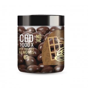 R.A. Royal Sweets – 1000x CBD Milk Chocolate Covered Almonds