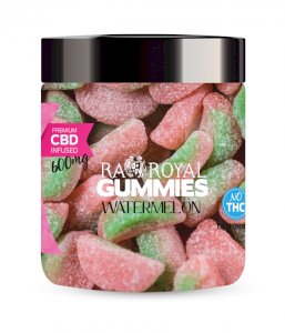 R.A. Royal Gummies – 600MG CBD Infused Watermelon