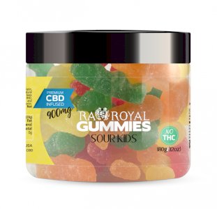 R.A. Royal Gummies – 900MG CBD Infused Sour Kids