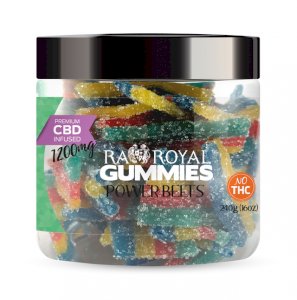 R.A. Royal Gummies – 1200MG CBD Infused Power Belts
