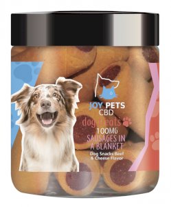 JoyPets CBD – Dog Treats – Sausages in a blanket