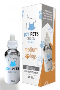 Joy Pets CBD Oil for Medium Dogs 50MG