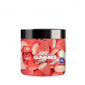 R.A. Royal Gummies – 300MG CBD Infused Strawberry Drops