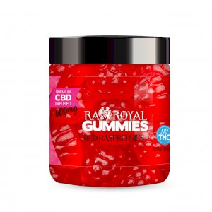 R.A. Royal Gummies – 600MG CBD Infused Red Raspberry