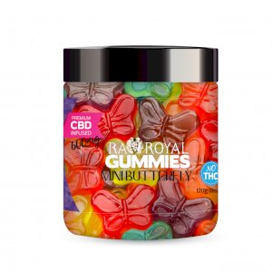 R.A. Royal Gummies – 600MG CBD Infused Mini Butterfly