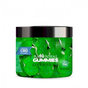 R.A. Royal Gummies – 900MG CBD Infused Green Frogs