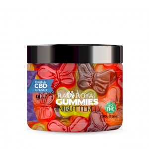 R.A. Royal Gummies – 900MG CBD Infused Mini Butterfly