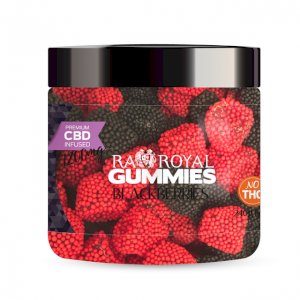 R.A. Royal Gummies – 1200MG CBD Infused Blackberries