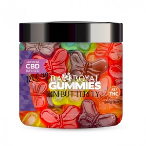 R.A. Royal Gummies – 1200MG CBD Infused Mini Butterfly