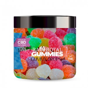 R.A. Royal Gummies – 1200MG CBD Infused Gum Drops