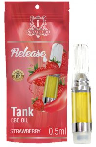 Regall CBD Vape Tank 0.5ml – Strawberry