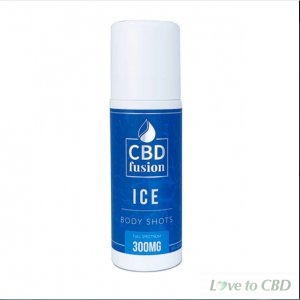 CBD FUSION - CBD TOPICAL - ICE BODY SHOTS - 300MG-600MG