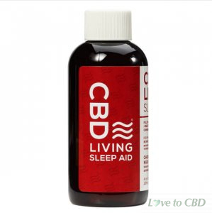 CBD LIVING - CBD DRINK - CHERRY SYRUP SLEEP AID - 120MG