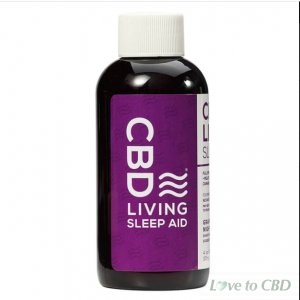 CBD LIVING - CBD DRINK - GRAPE SYRUP SLEEP AID - 120MG