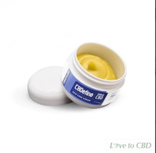 CBDISTILLERY - CBD TOPICAL - CBDEFINE SKIN CARE CREAM - 500MG