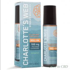 CHARLOTTES WEB - CBD TOPICAL - FULL SPECTRUM PEPPERMINT ROLL-ON - 100MG