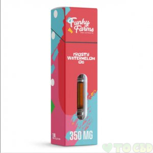 FUNKY FARMS - CBD TERPENE CARTRIDGE - FROSTY WATERMELON - 350MG