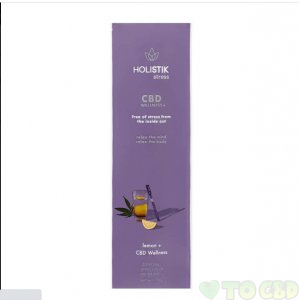 HOLISTIK WELLNESS - CBD DRINK MIX - STRESS STIR STIK - 10MG