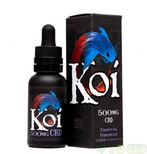 KOI CBD - CBD VAPE JUICE - TROPICAL POPSICLE - 100MG-1000MG