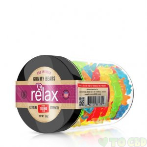 Relax Gummies - CBD Infused Gummy Bears