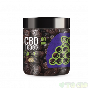 R.A. Royal Fruits – 1000x CBD Infused Raisins