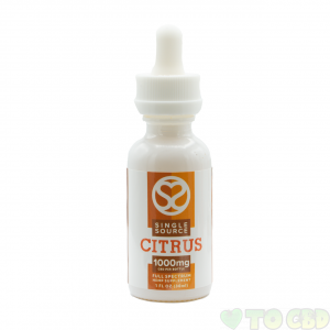 Tincture in mct oil Citrus Flavor 1500mg CBD