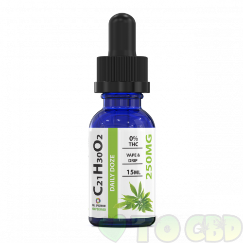 Daily Doze Vape and Drip 250MG CBD Marketplace Shop the Best CBD Brands