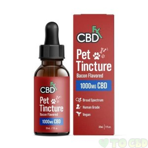CBDFx CBD Pet Hemp Oil Tincture - Large Breed - 1000mg