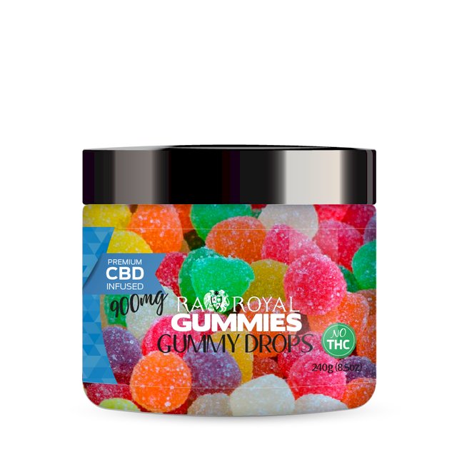 R.A. Royal Gummies – 900MG CBD Infused Gum Drops - CBD Marketplace ...