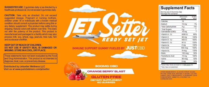 Orange Berry Blast | 300mg